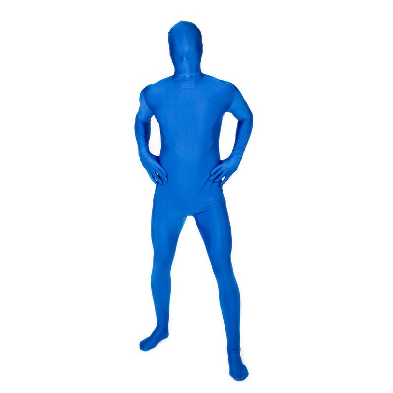 Morphsuits Original Morphsuit Fancy Dress Costume ,Blue, Large
